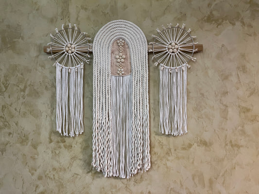Macrame wall decor
