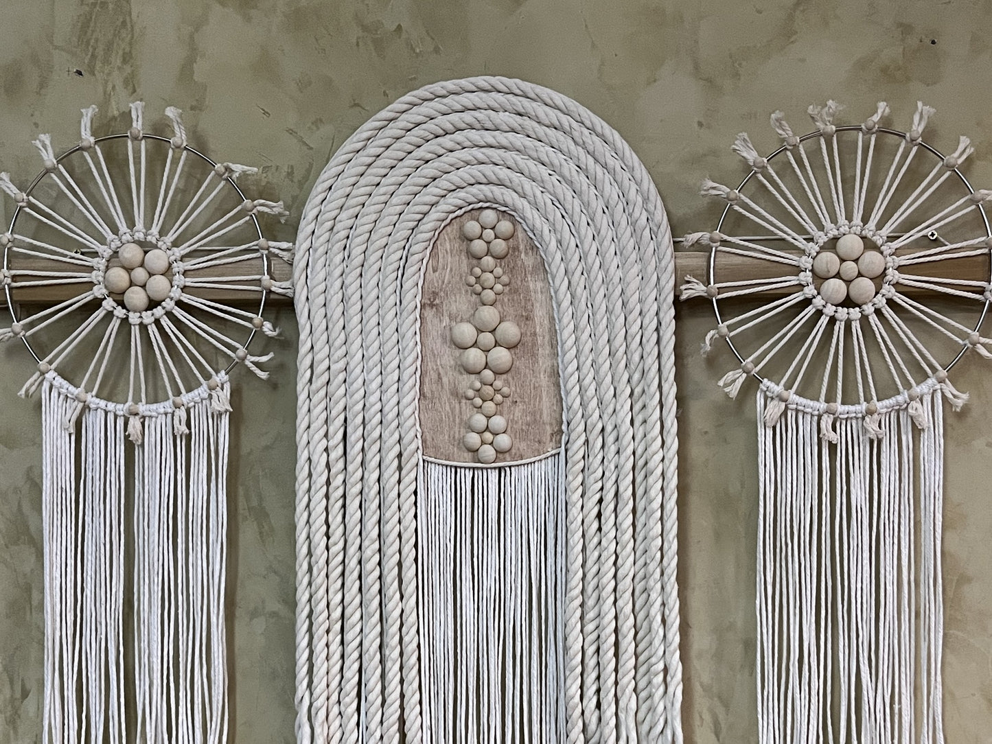 Macrame wall decor